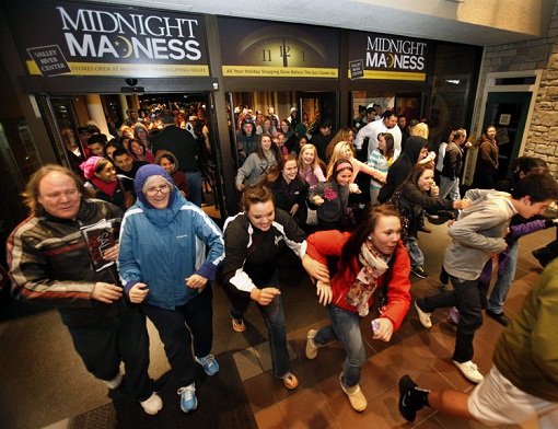 Black Friday shoppers