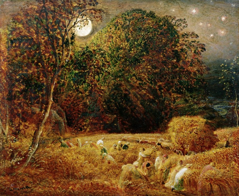 Samuel Palmer, "Harvest Moon" (c. 1833)