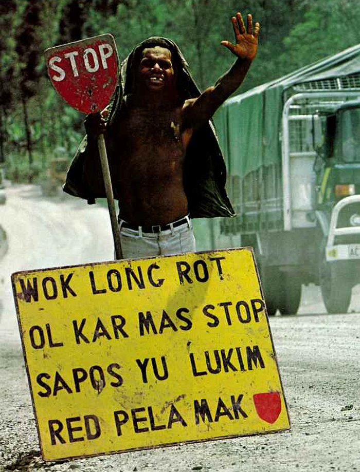 Tok_Pisin_Road_Work_Warning_Sign